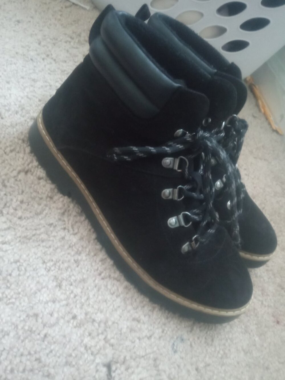 Black boots
